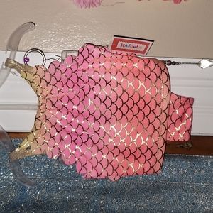 BNWT Kidgets mermaid tail tankini swimset baby girls 18 months